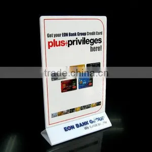 Acrylic Menu Stand - Slot in / Sticker thumbnail-1