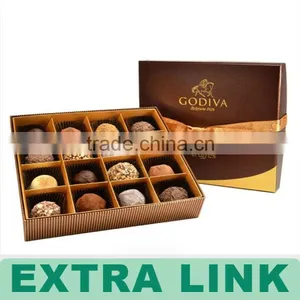 High End Dark Color Flat Ribbon Closure Logo Custom Cheap CMYK Printed Slider Chocolate Package thumbnail-3