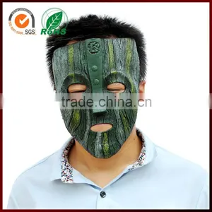 Wholesale Men's Half Face Flat Head Funny Hard Plastic Sexy Mask thumbnail-2