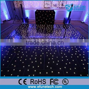 Acrylic Led Sparkle Dance Floor Panels, Led White/black Starlit Dance Floor thumbnail-1