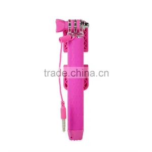 Pen-size Battery-free Extendable Selfie Monopod W/ Built-in Phone Holder For Mobile Phones & Action Camera thumbnail-2