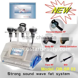 Fast Cavitation Slimming System Personal Care Beauty Ultrasonic Fat Cavitation Machine Equipment Cavitation Vacuum System And Rf SR 03 thumbnail-1