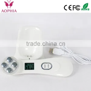 Portable RF/EMS and 6 Colors LED Light Therapy Skin Tightening Face Lifting Beauty Tool thumbnail-1