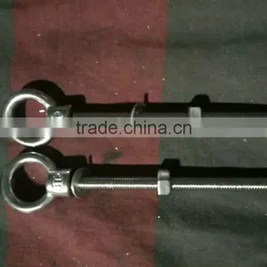 Factory Manufacturer Stainless Steel SS304/316 Rigging Weld Long Eye Bolt thumbnail-1