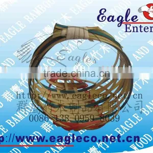 Willow Bamboo Basket/bamboo Basket/basket thumbnail-1