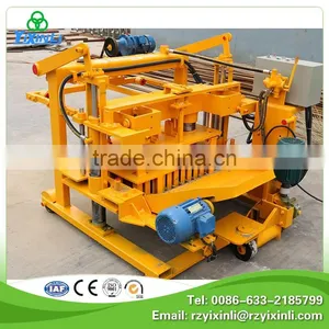 QT40-3A Concrete Mobile Hollow Block Making Machine thumbnail-1