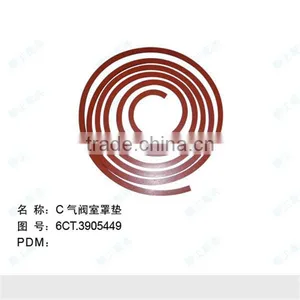 6CT8.3 Engine Seal of Rocker Lever Cover Liugong Engine Spare Parts thumbnail-1