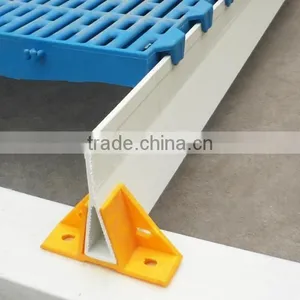 FRP Trilateral Beam for Pig Equipment/Fiber Glass Trilateral Beam and Beam Support for Livestock thumbnail-2