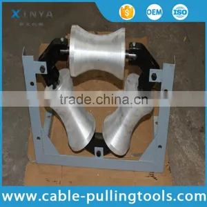 Annular Cable Pulley Cable Roller Trench Roller With Aluminum Wheel thumbnail-2