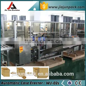 Good Quality Food Grade Stainless Steel Automaitc Carton Erector Machine With ORMON Eletric Parts thumbnail-1