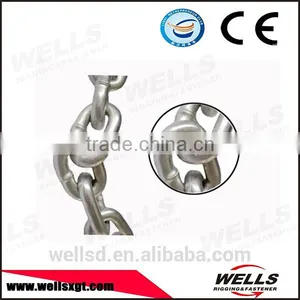 Galvanized Steel Welded DIN766 Link Chain thumbnail-1