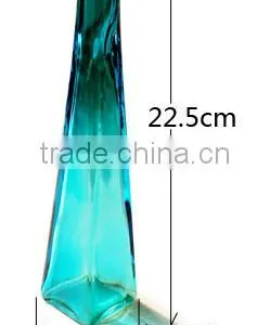 Triangle Glass Flower Vase,beverage Bottle(HLTH-019) thumbnail-6