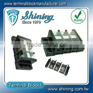 TB-060 Panel Mounted 60A Copper Busbar Terminal Block Connector thumbnail-1
