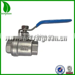 2-PC Type Full Flow SS304 Ball Valve for Water Irrigation System thumbnail-1