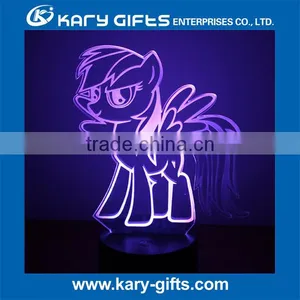 LED Night Light 3D Illusion Table Lighting Lamp thumbnail-2