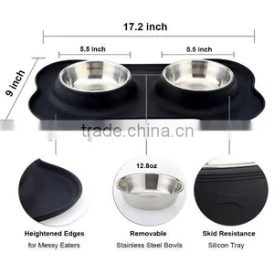 24 oz Feeder Bowl Pet Bowl for Dogs Cats and Small Pets thumbnail-2