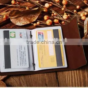 Cy280 Customized Credit Card Holder/Case Card Holder Wallet Business Card Package PU Leather Bag Bank Card thumbnail-1