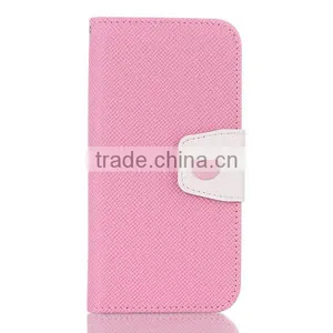 China Supplier 2016 Hot Selling PU Wallet Flip Leather Mobile Phone Case For IPhone6 thumbnail-2