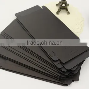 Black Cardboard Packaging Box,Spot PVC Window Paper Packaging for Phone Case thumbnail-5