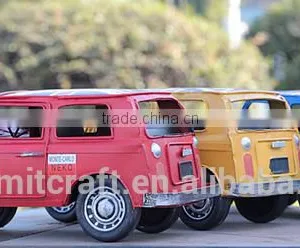 Vintage England Flag Off-road Vehicle Metal Handmade Model Car thumbnail-5