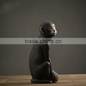 Polyresin Modern Design Hand Painting Monkey Figurine thumbnail-2