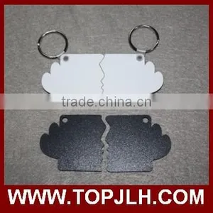 Wholesale Sublimation Custom Keychain Promtion Gifts Keyring thumbnail-5