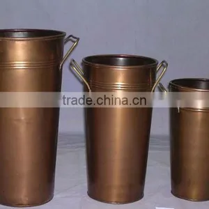 High Quality Galvanized Metal Planters,Designer Metal Planters,Metal Planters thumbnail-1