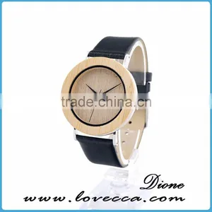 2017 Wooden Watch Logo Wood Bamboo Watch Directly From China Factory thumbnail-4