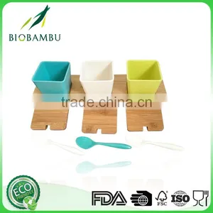 Eco-friendly Bamboo Spice Box, Storage Bottle&jars Fiber Seasoning Box thumbnail-3