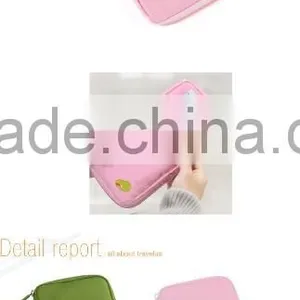 Multipurpose Cationic Fabric Wallet Bag Pouch Bag With Passport Card Pocket Travel thumbnail-3