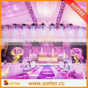 Glass Crystal Beads Curtain Window Door Curtain/Wedding Backdrop thumbnail-1