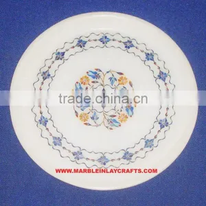 Marble Inlay Plate, Beautiful Marble Plate thumbnail-1