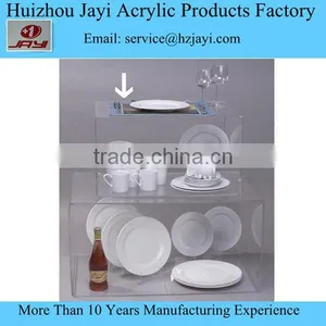 Clear Acrylic Plexiglass Storage Rack thumbnail-1