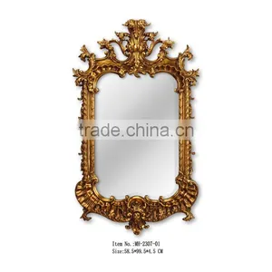 Antique Louis Style Decorative Wall Mirror for Living Room thumbnail-1