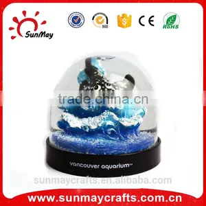 OEM Canada Vancouver Aquarium Souvenir Acrylic Snow Globe for Sale thumbnail-1
