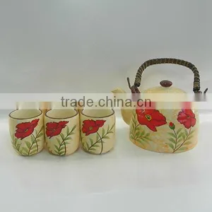 Colorful Ceramic Tea Pot Set for Sale thumbnail-1