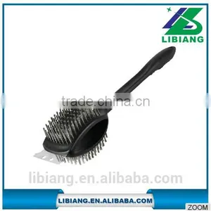 Two Sides Bbq Grill Cleaning Brush With Long Handle thumbnail-1