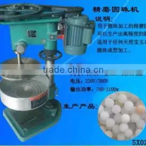 New Design Gem Stone Round Beads Grinding Machine, Stone Beads Fine Chamfering Machine thumbnail-1