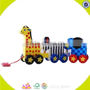Wholesale Wooden Drag Toys Popular Wooden Drag Toys New Wooden Drag Toys W05B076 thumbnail-1