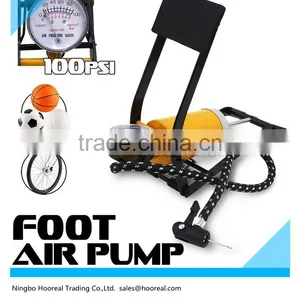 New Bicycle Bike Foot Operated Tire Pump Inflator Basketball Power Air Mattress Ball With CE Certificate thumbnail-1