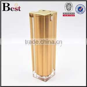 Square Acrylic 50ml Liquor Mini Bottle for Sale Logo Printing 50ml Acrylic Bottle thumbnail-2