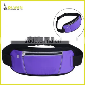 Zipper Closure Sports Waist Belt Money Bag Neoprene Running Bag thumbnail-2