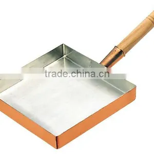 Copper Japanese Omelette Grill Pan for Tamagoyaki Copper Omelette Pan thumbnail-1