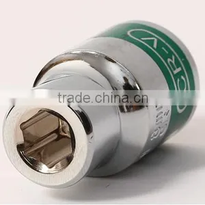 1/2'' Metric Dual Color Hexagonal Mirror Sockets CR-V thumbnail-1
