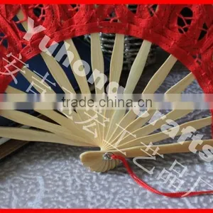 Beatutiful and Colorful Wedding Folding Lace Fan thumbnail-2