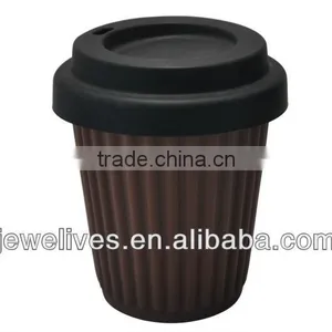 New Arrival Reusable Silicone Coffee Cup With Lid thumbnail-1