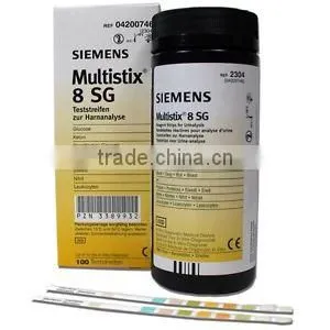 Siemens Multistix 8 SG Urine Reagent Test Strips - 100/BOX thumbnail-1