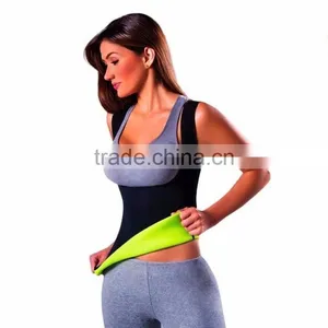 2017 High Quality Women Neoprene Gym Hot Body Shapers Neotex Yoga Vest thumbnail-1