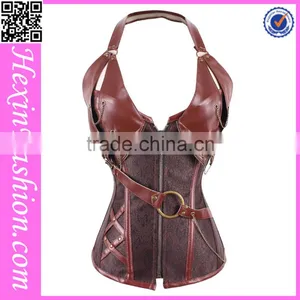Hexin Vintage High Quality 14 Steel Boned Corsets Wholesale thumbnail-2