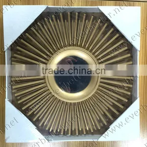 PU Modern Fashion Frame China Home Decor Wholesale Sunshade Mirror thumbnail-1